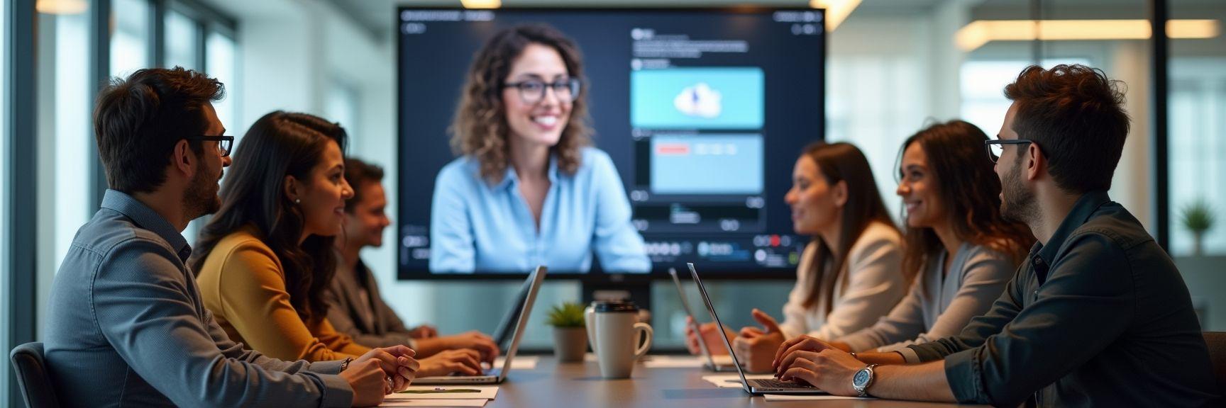 Recruiters reviewing a candidate’s skills portfolio during a modern hiring session focused on practical ability, not educational background.